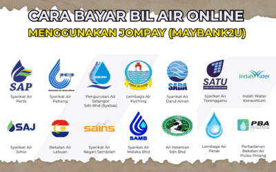 Cara Bayar Bil Air Online Menggunakan JomPay (Maybank2u)