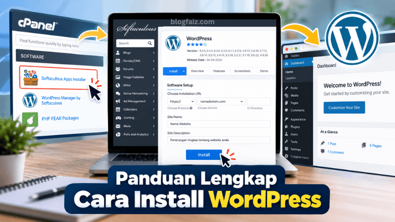 Panduan Lengkap Cara Install WordPress