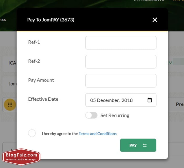 Cara Bayar Bil Air Online Menggunakan JomPay (Maybank2u ...