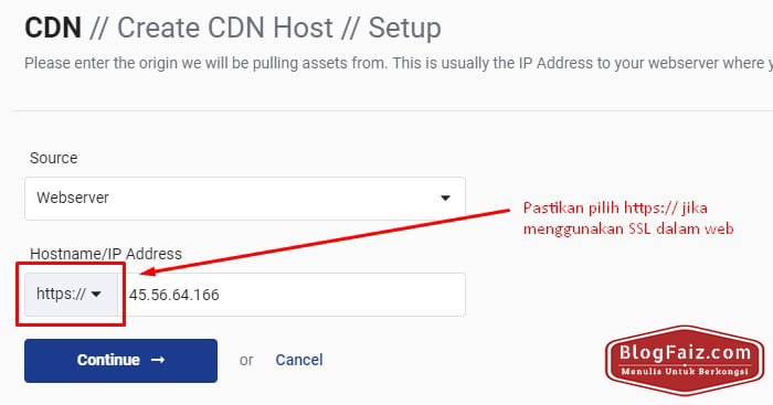 cara integrate cdn