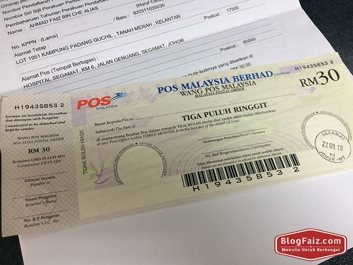 Cara Menghantar Surat Di Pejabat Pos