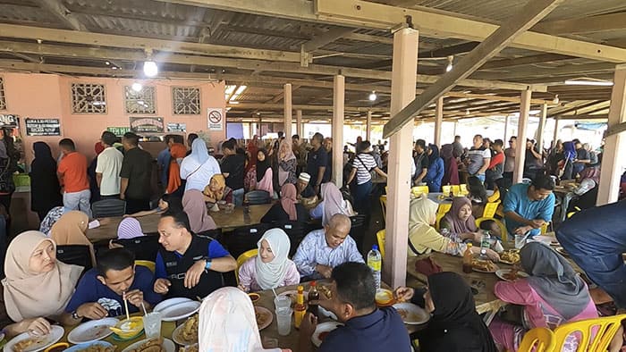 Awang tepung pok celup Warung Pok