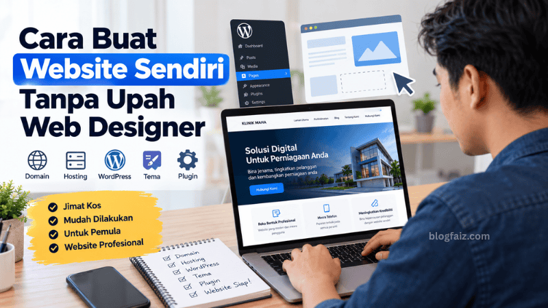 Cara Buat Web Sendiri Tanpa Upah Web Designer