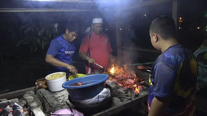 bakar kambing di d kuala resort