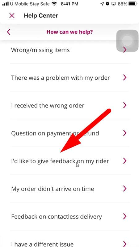 complain foodpanda