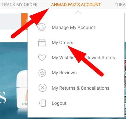 cara return barang lazada
