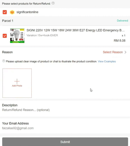 Shopee cara refund barang Cara Pengembalian