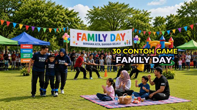 30 Contoh Game Untuk Family Day – Aktiviti Menyeronokkan dan Mengeratkan Silaturrahim