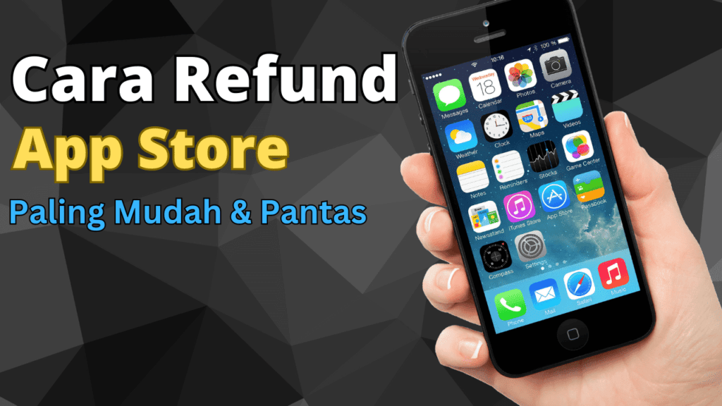 cara refund app store