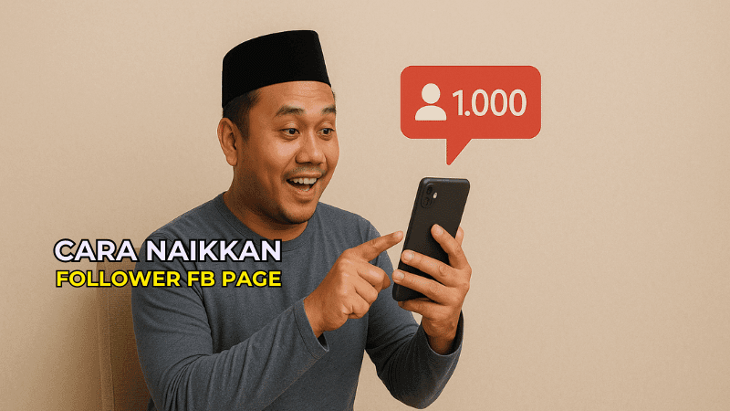 Cara Naikkan Follower FB Page