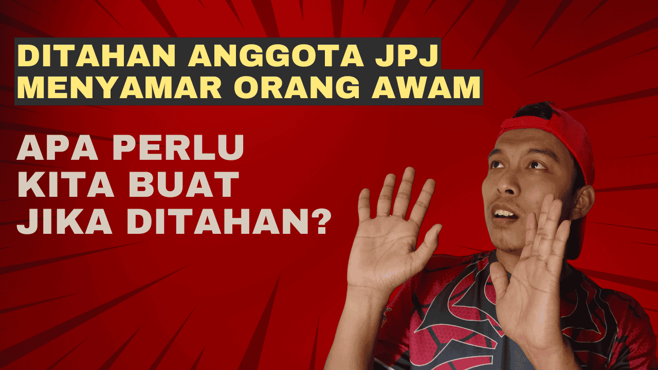 Anggota JPJ Tidak Pakai Vest Tahan Kenderaan . Apa Patut Kita Buat?