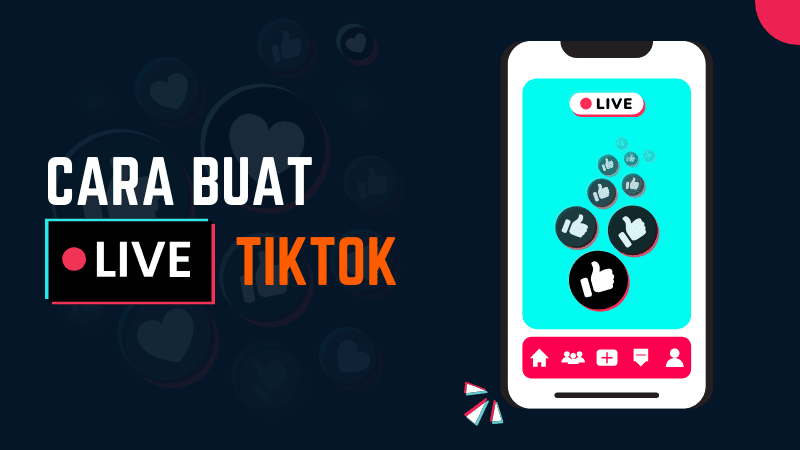 cara buat live di tiktok