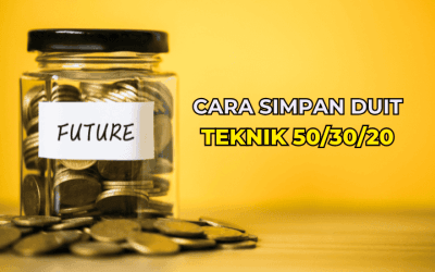 Cara Simpan Duit dengan Teknik 50/30/20
