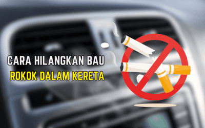 Cara Hilangkan Bau Rokok dalam Kereta
