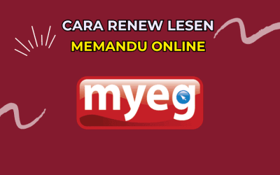 Cara Renew Lesen Memandu Online Melalui MyEG