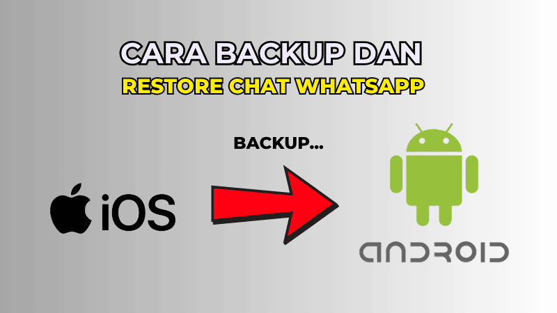 Cara Transfer Chat WhatsApp dari iOS ke Android