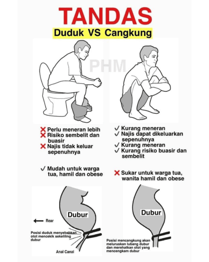 tandas duduk