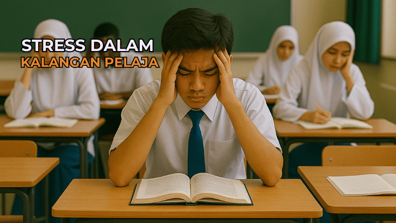 Stress Dalam Kalangan Pelajar: Punca, Kesan dan Cara Mengatasinya