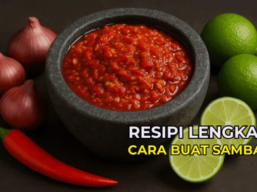 Cara Buat Sambal. Resipi Lengkap dan Terperinci Untuk Sambal Tradisional Yang Sedap