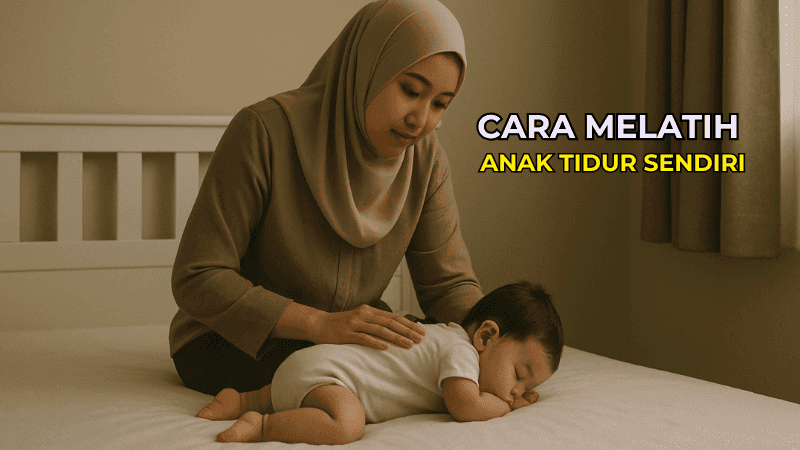 Tips Mudah Cara Melatih Anak Tidur Sendiri