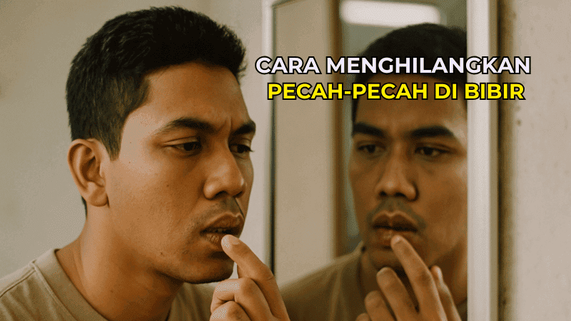 Cara Menghilangkan Pecah-Pecah di Bibir