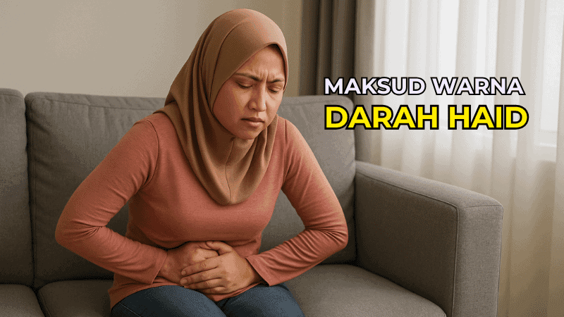 Maksud Warna Darah Haid Penting Untuk Tahu