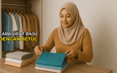 Cara Lipat Baju Dengan Cepat Dan Kemas