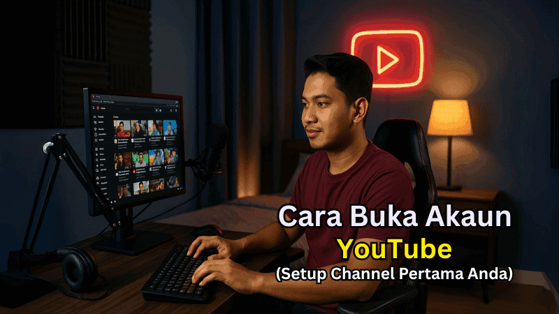 Cara Buka Akaun YouTube