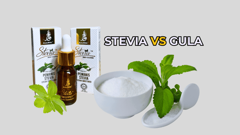 Stevia vs Gula Putih
