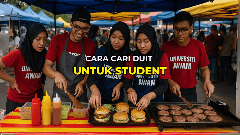 10 Cara Cari Duit Untuk Student