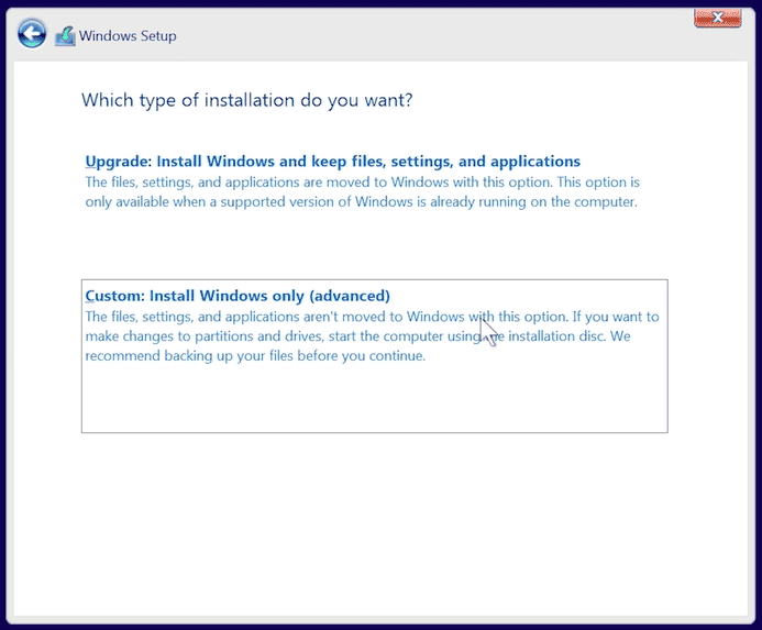 cara format windows