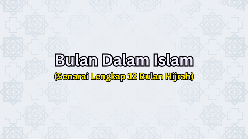 Bulan Dalam Islam