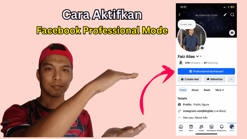 Cara Aktifkan Facebook Professional Mode (FB Pro)