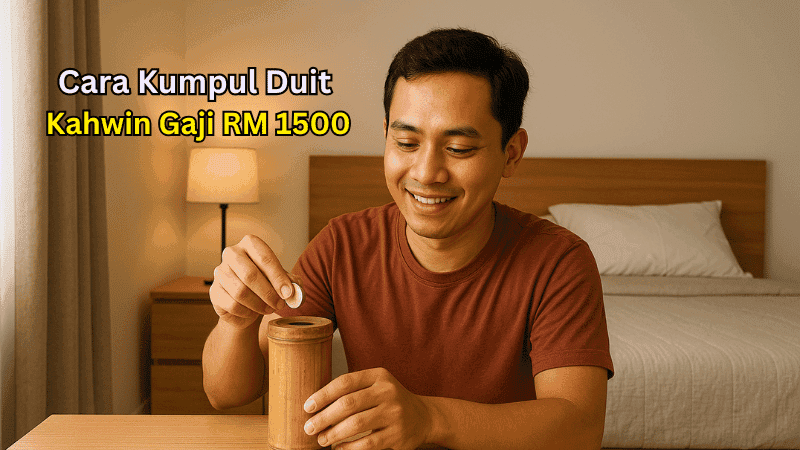 Cara Kumpul Duit Kahwin Gaji 1500