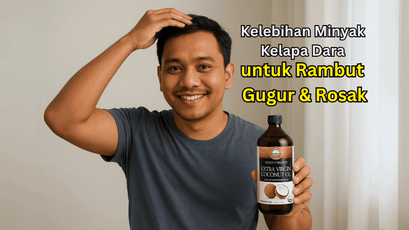 Minyak Kelapa Dara untuk Rambut