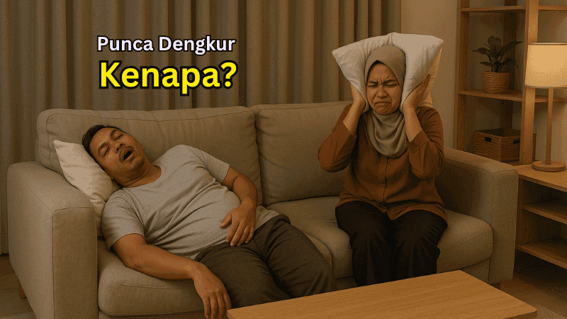 Punca Dengkur dan Cara Mengatasinya