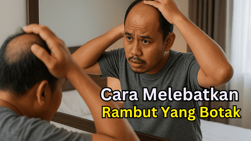 Cara Melebatkan Rambut Yang Botak
