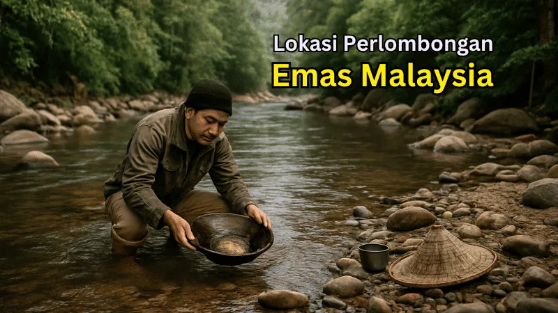 Lokasi Perlombongan Emas di Malaysia Yang Ramai Tak Tahu