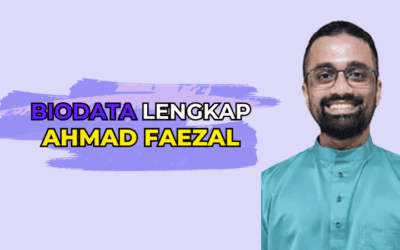 Siapa Ahmad Faezal. Biodata Lengkap