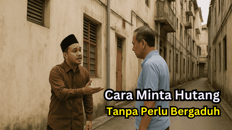cara minta hutang