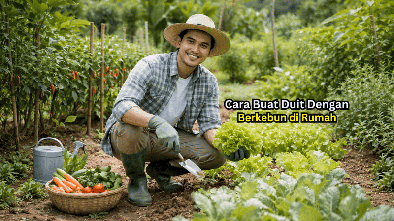 Cara Buat Duit Dengan Berkebun di Rumah