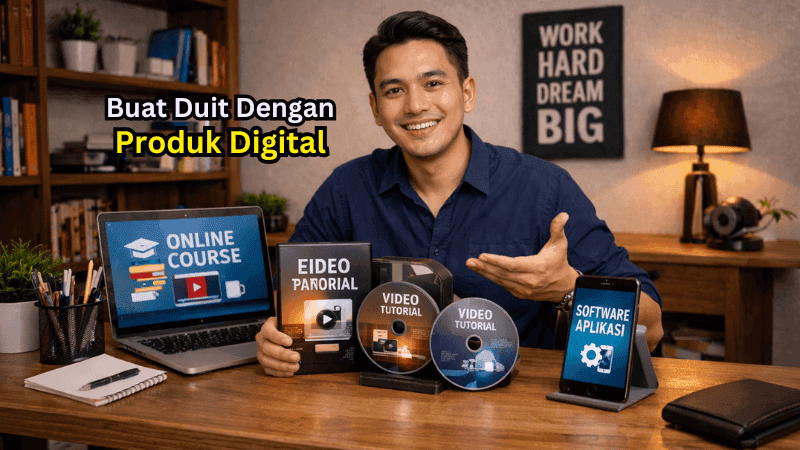 Cara Buat Duit Dengan Jual Produk Digital