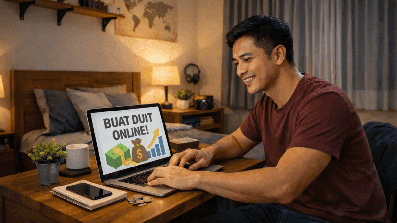 10 Cara Buat Duit Online Yang Terbukti Berkesan
