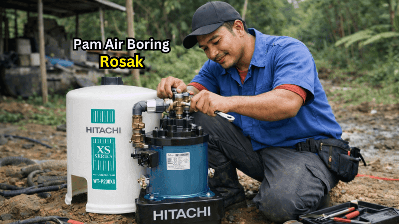 Cara Kenal Pasti Pam Air Boring Rosak Dan Alat Ganti Perlu Dibaiki Atau Ditukar