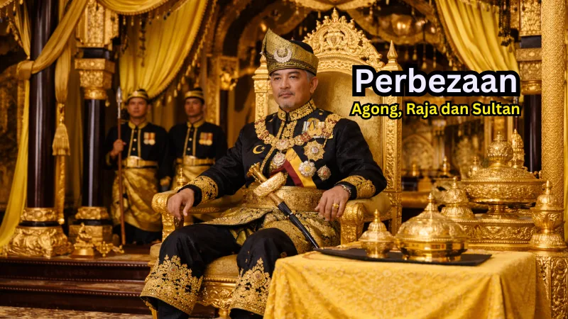 Apa Beza Agong, Raja dan Sultan ? Ramai Masih Salah Faham