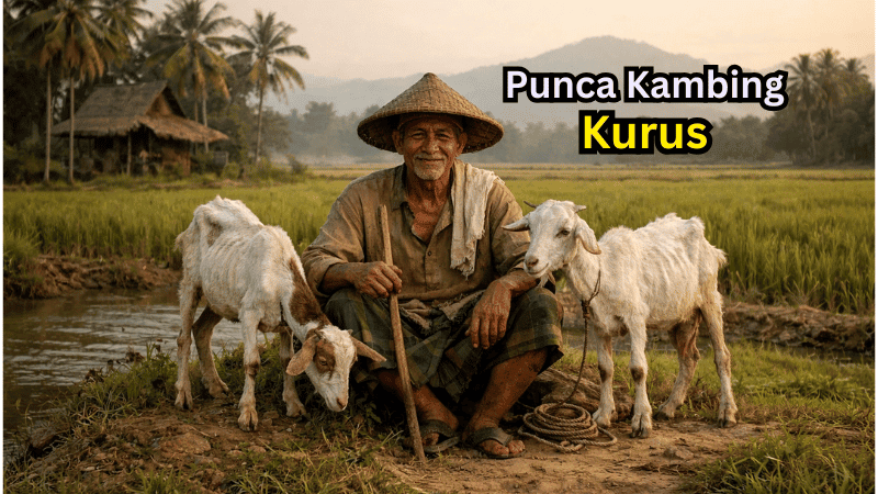 10 Punca Kambing Kurus Yang Penternak Perlu Tahu