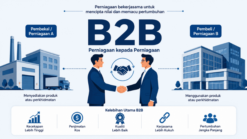 Apa Itu B2B Dalam Bisnes? Ini Maksud Sebenarnya