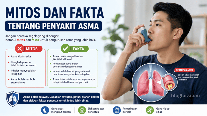Mitos dan Fakta Tentang Penyakit Asma