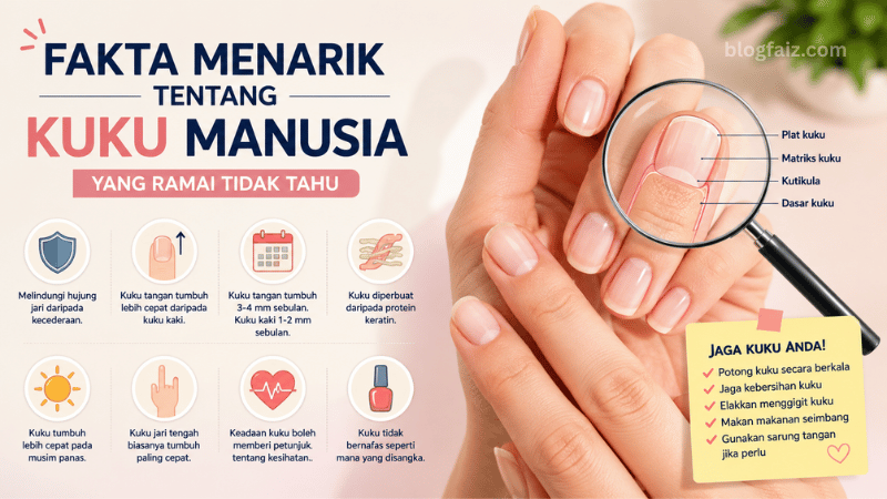 14 Fakta Menarik Tentang Kuku Manusia