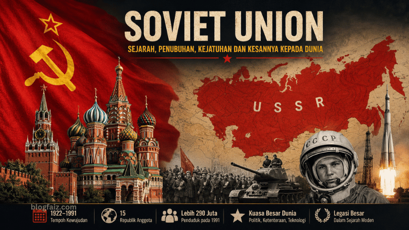Apa Itu Soviet Union? Sejarah, Penubuhan, Kejatuhan dan Kesannya Kepada Dunia